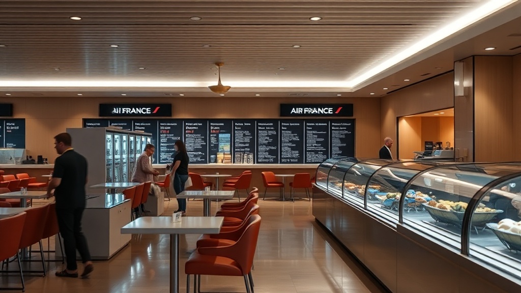 The Truth about: CDG 2E Air France Lounge M gates food refill schedule
