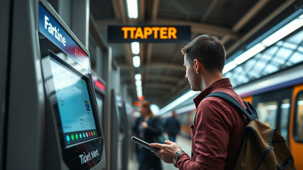 AMS train station ticket machine tourist helper scam alert