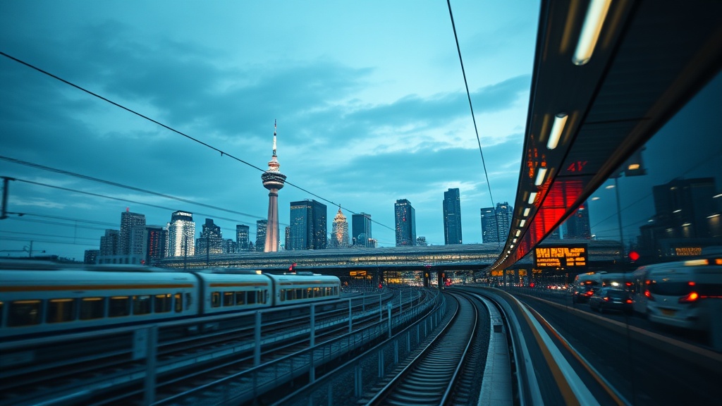 FRA Terminal 1 to 2 skyline train breakdown alternatives