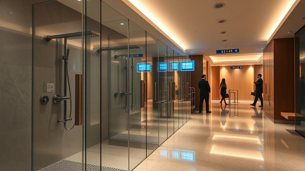 FRA Senator Lounge Terminal 1 shower waiting list reality