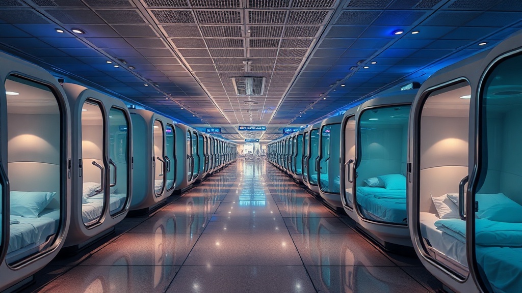 Dubai airport terminal 3 transit hotel sleeping pods walk-in availability