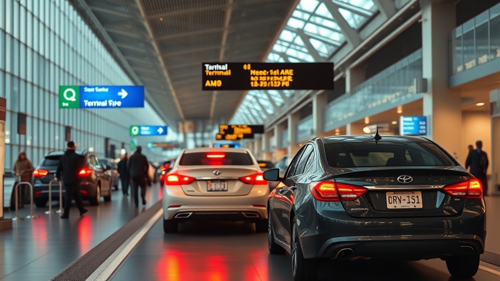 ORD rideshare pickup terminal 2 vs terminal 5 wait time difference