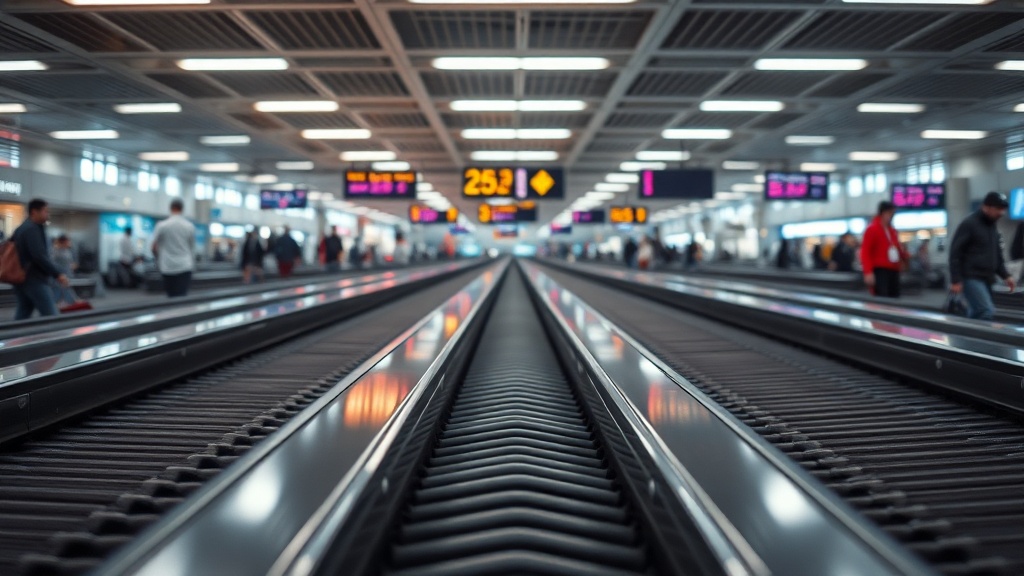 ATL international terminal baggage claim carousel theft warning