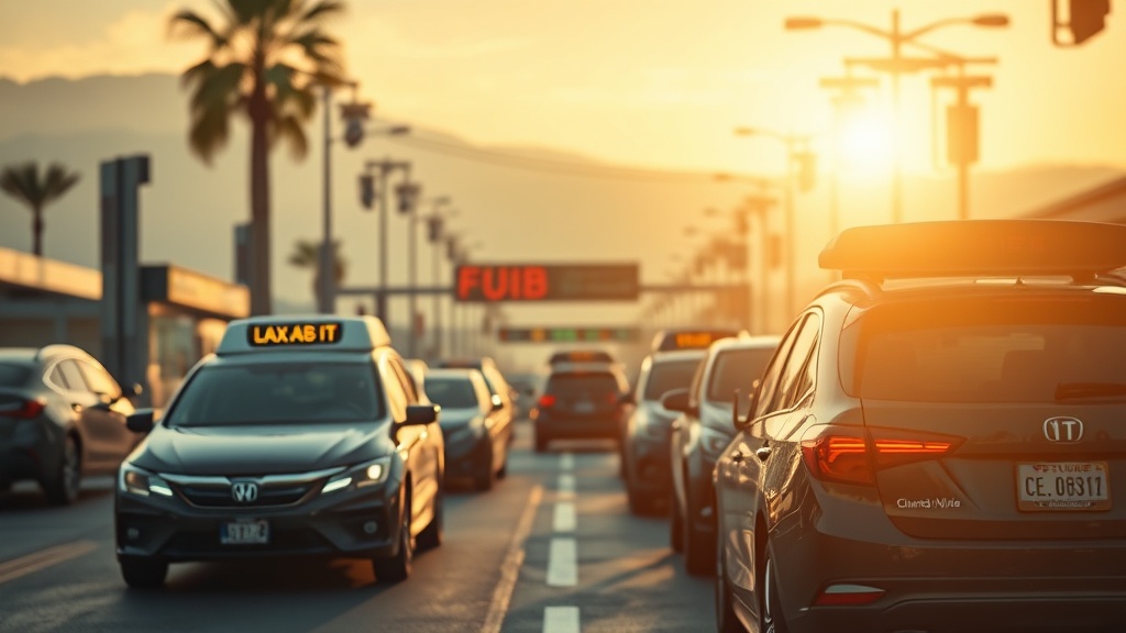 Los Angeles LAX Uber pickup LAX-it shuttle actual wait times