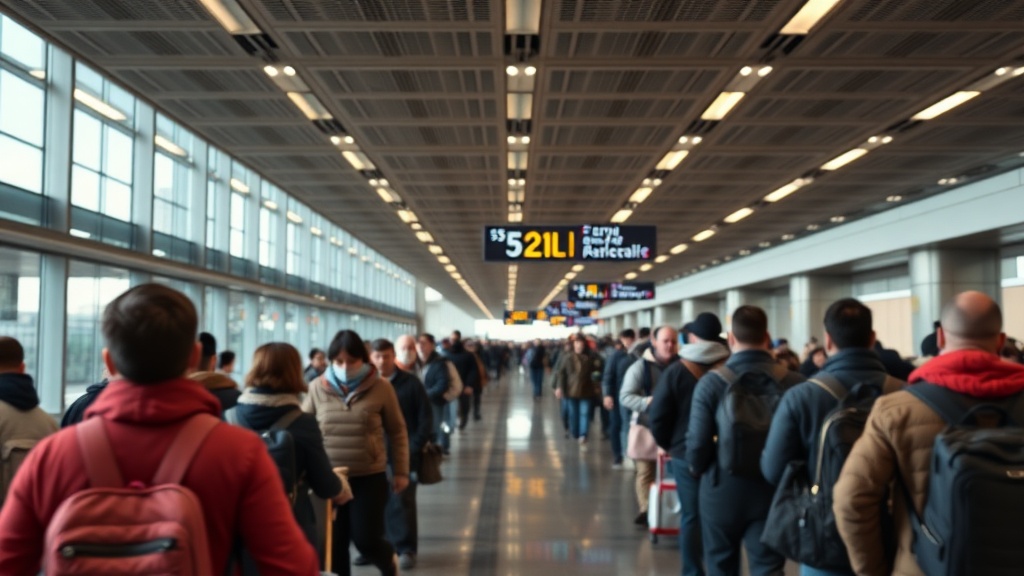 SFO international arrivals morning rush clear vs standard line