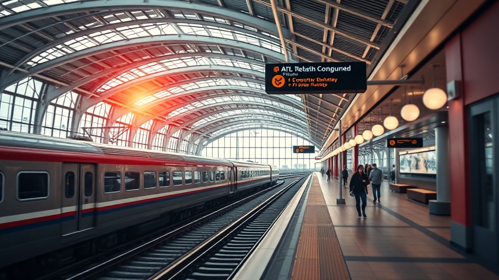 ATL Domestic to International Concourse F Plane Train guide